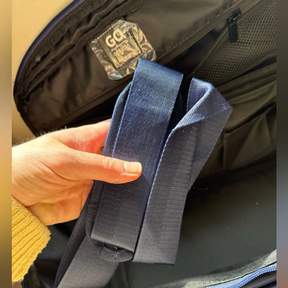 GO CARPISA Dark Blue Travel Duffle Bag